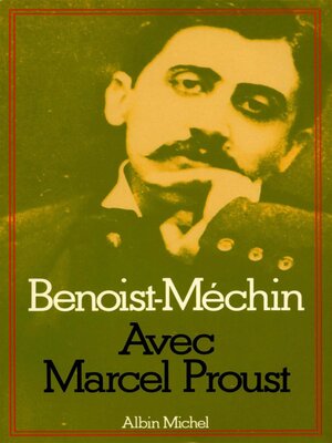 cover image of Avec Marcel Proust
